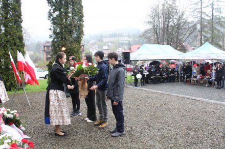 delegacja Szkoły Podstawowej nr 5 Wisła Jawornik